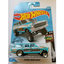 Hot Wheels Race Day 4/10 '64 Nova Wagon Gasser 198/250 Blu