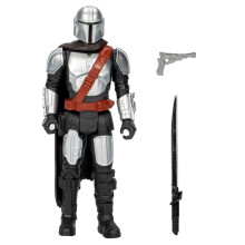 STAR WARS Epic Hero Series The Mandalorian 4-Inch 4-Inch Action Figure  Toy Accessory  Christmas Stocking Stuffers for Kids  Ages 4+