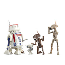 Star Wars: Cierna s ria, balenie 4 zberatelsk ch fig rok: R5-D4 BD-72 a Mandalori nski mechanict droidi