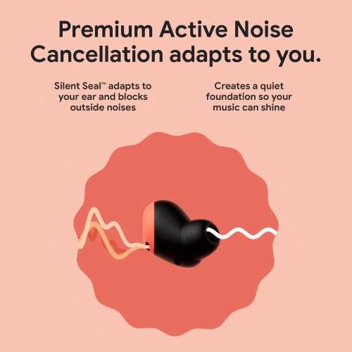 Google Google Pixel Buds Pro True Wireless Noise Cancelling Earbuds - Charcoal (Renewed) 1