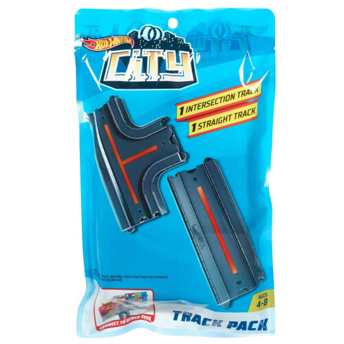 Hot Wheels Hot Wheels """"Straight + Intersection Toy Vehicle  Multicolor 1