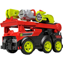 Fisher-Price Rescue Heroes Transformierbares Feuerwehrauto mit Licht & Geräuschen, Mehrfarbig, Modell:GFW30