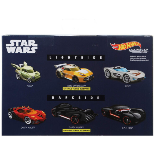 Hot Wheels Hot Wheels Star Wars Amazon 6-Pack-karakterbiler 2
