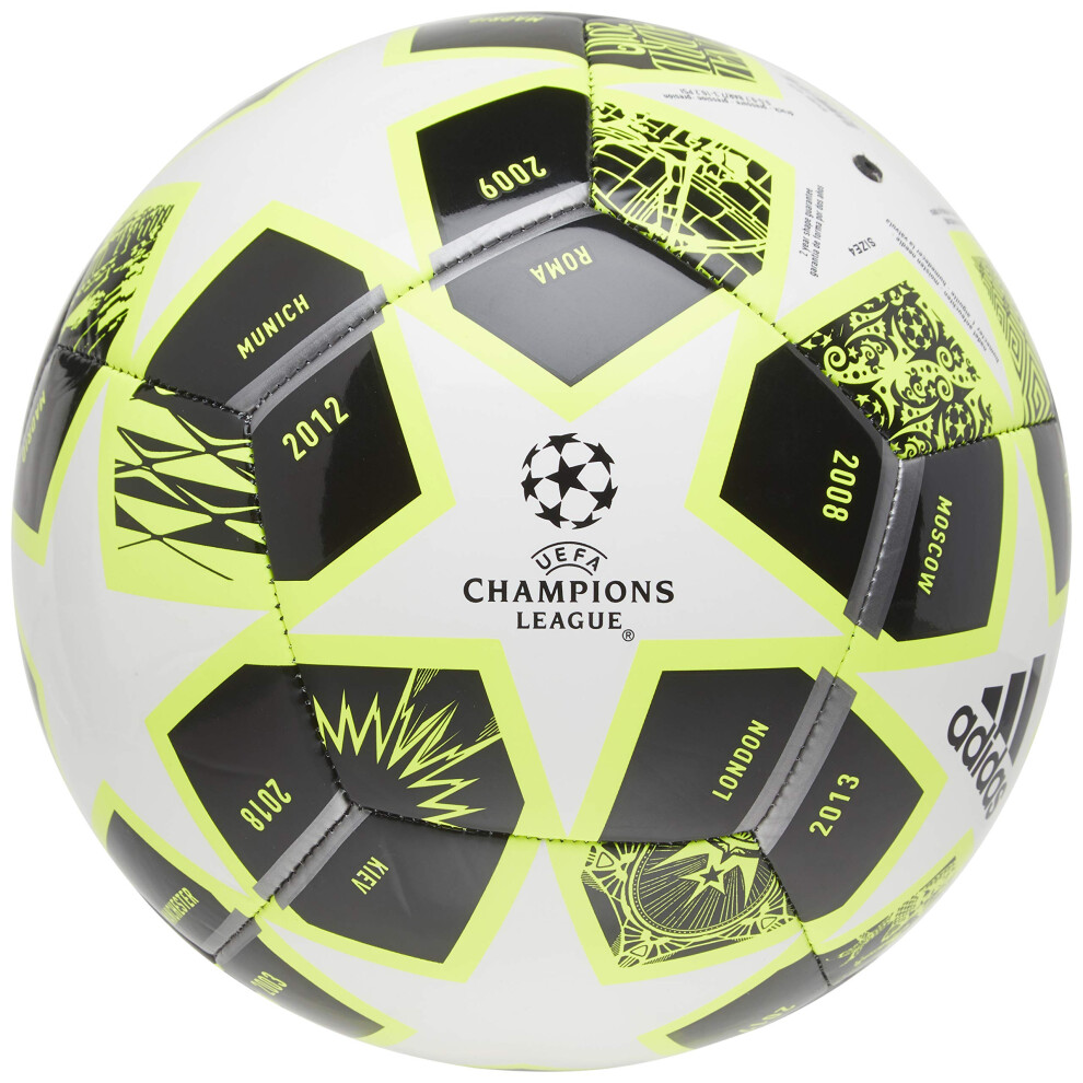 Adidas Mens Finale Ball Ball Solar Yellow/White/Black 3-image