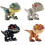 Mattel Mattel Jurassic World Snap Squad Δεινόσαυροι, Μικρές Φιγούρες με Κλιπ Γνάθου 1