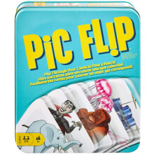 A Mattel Games PIC FLIP krtyaprost jtk 110 krtyval egy dszdobozban, nagyszeru jtk 7 ves kortl