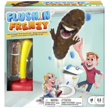 Giochi Mattel FLUSHIN FRENZIA FRENZIONE GIOCO KIDS CONTRO CON TOY WIART 3 POOPERS 1 Dono e istruzioni regalo per bambini di et pari o superiore a 5