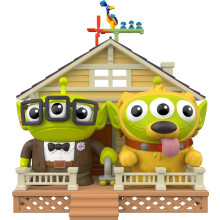 Toy Story 4 Pixar Alien Remix Carl Fredricksen & Dug 2 Figures & House Disney Plus Pixar Toy Story & Dug Days Mashup Movie Character Authentic Deta