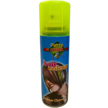 (Fluorescent Yellow) Wash Out Temporary Coloured Hair Sprays 125ml