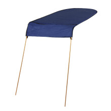(Blue) Boat Canoe Sun Shade Top Cover Canopy Awning Universal For Single Person