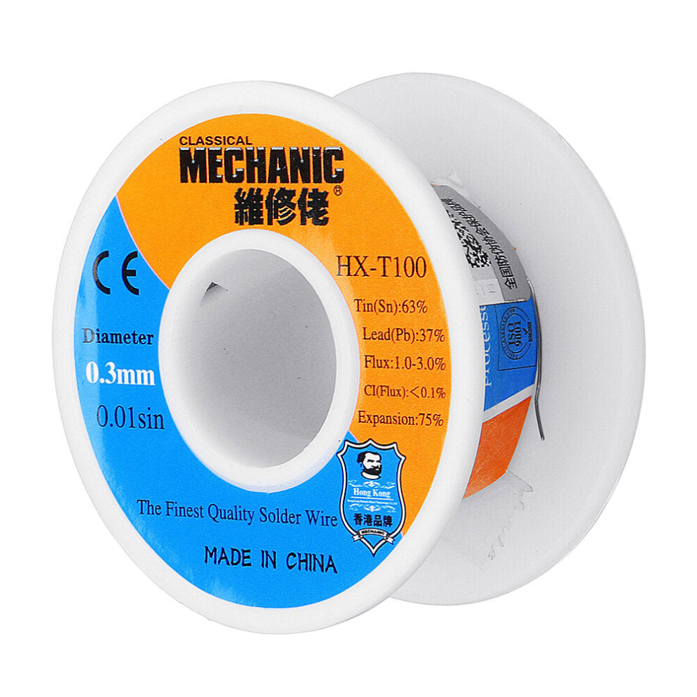 (0.4Mm) 0.3Mm 0.4Mm 0.5Mm 0.6Mm 0.8Mm 50G Low Melting Point Solder Wire 63Sn 37Pb 9495687802657