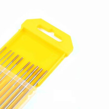 (WL15-Yellow, 1.6mm x 150mm) 10PCS WL20 WL15 WR Professional Tungsten Electrodes TIG Welding Rods 1.0/1.6/2.4/3.2mm x 150mm