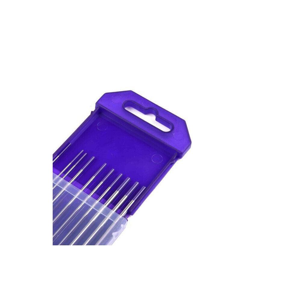 (WR-Purple, 3.2mm x 150mm) 10PCS WL20 WL15 WR Professional Tungsten Electrodes TIG Welding Rods 1.0/1.6/2.4/3.2mm x 150mm
