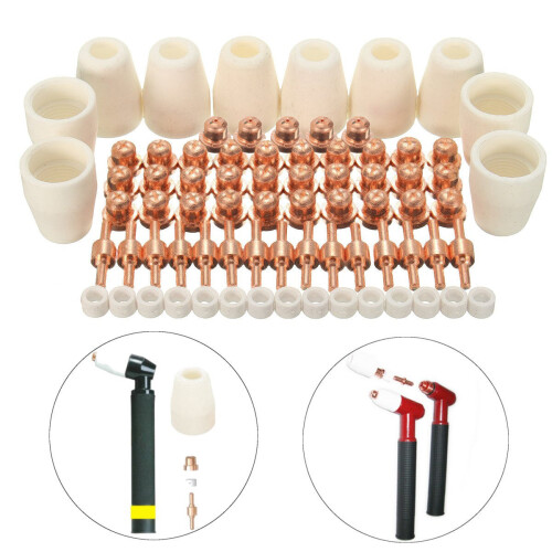 75pcs Plasma Cutter Accessories For LG-40 PT-31 Plasma Cutting Torch 1