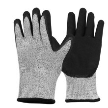 (L) Grade Level 5 Resistant Gloves Wear-resistant Cut-resistant Gloves for Mechanical Operation Handling Hand Protection