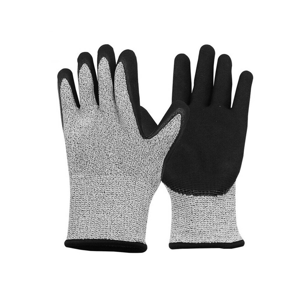(XL) Grade Level 5 Resistant Gloves Wear-resistant Cut-resistant Gloves for Mechanical Operation Handling Hand Protection