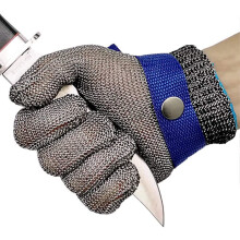 (S) Cut-proof Resistant Gloves Stainless Steel Wire Mesh Gloves for Carpentry Butcher Tailor Operation Gloves Anti Cutting
