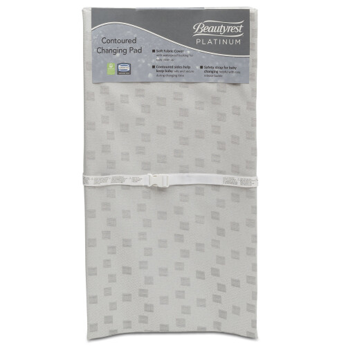 Matelas à langer imperméable pour bébé Beautyrest Platinum, blanc 2
