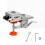 (#B) Premium Hinge Installation Jig - Durable, Precise Drilling, Easy to Use, Versatile for Home Projects, Type A & B Options 2