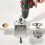 (#B) Premium Hinge Installation Jig - Durable, Precise Drilling, Easy to Use, Versatile for Home Projects, Type A & B Options 4