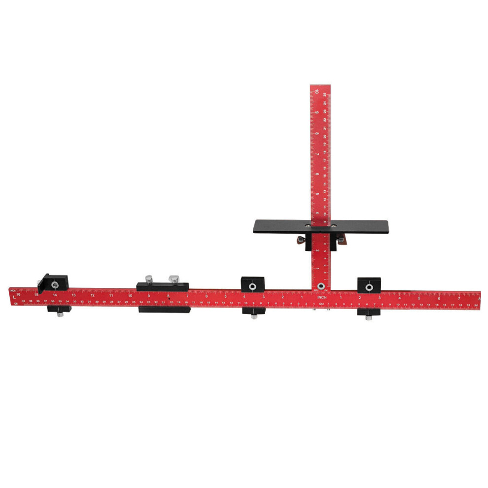 Adjustable Cabinet Hardware Jig for Precise Handle & Knob Installation - Durable, User-Friendly, Versatile Tool