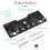 5mm Shelf Pin Jig for Precise Drilling, Adjustable Edge Distance, Durable Metal Construction, Includes Storage Box 6