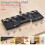 5mm Shelf Pin Jig for Precise Drilling, Adjustable Edge Distance, Durable Metal Construction, Includes Storage Box 3