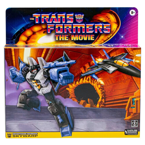 Hasbro Transformers Elokuva Retro Skywarp -toimintahahmo