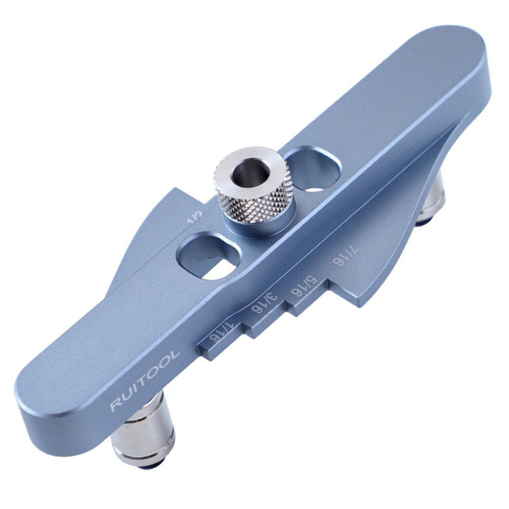 Premium Aluminum Dowel Jig Kit - Self-Centering, Precision Drill Guides, Versatile For Woodworking & Diy Projects 1138392773826