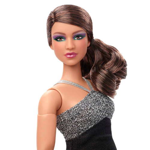 Barbie Barbie ser mode dukke med b?lget brun 1