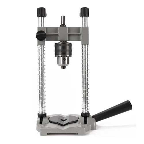 Multi-Angle Drilling Tool with Electric Drill Stand - Compact, Versatile, Durable for Woodworking Projects