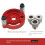 (Red B) Single Hole Positioning Puncher for Woodworking with Drill Bit Sets, 3-10mm, Red/Black, Precise & Versatile Tool 11