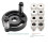 (Red A) Single Hole Positioning Puncher for Woodworking with Drill Bit Sets, 3-10mm, Red/Black, Precise & Versatile Tool 9