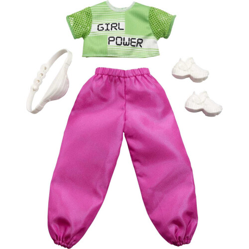 Barbie Σετ Ρούχων Barbie με 8 Ολοκληρωμένα Σύνολα, 25+ Τεμάχια, 8 Ρούχα, 8 Παπούτσια & 8 Αξεσουάρ 2