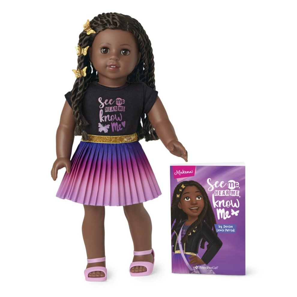 Chica Americana American Girl World By Us Makena Doll & Book