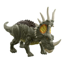Jurassic World Fierce Force Styracosaurus Camp Cretceo Autntico Dinosaurio Dinosaurio Motaje Figura de accin mviles Regalo 3 aos y mayores