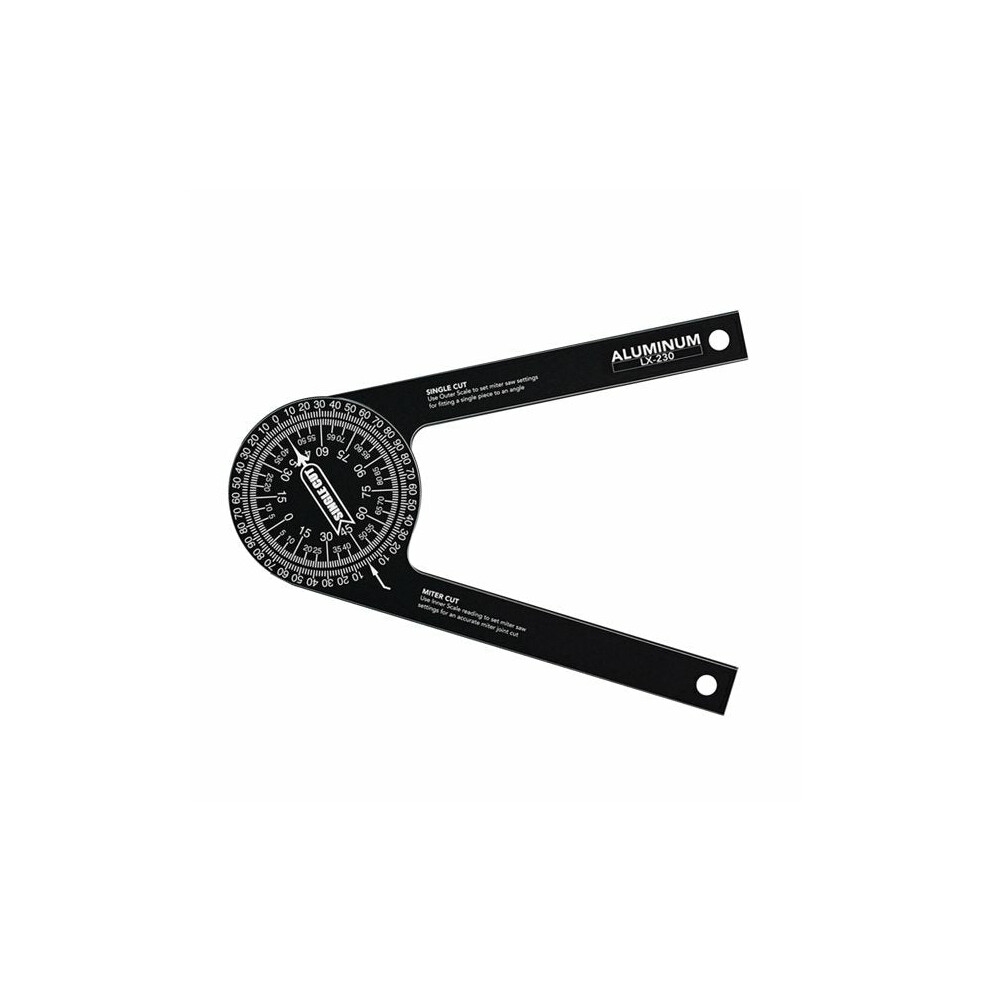 High-Precision Aluminum Angle Finder Protractor for Miter Saw - Durable, Easy Measurement for Carpentry & Woodworking