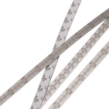 (1.5m) Stainless Steel Laser-Etched Ruler with Adhesive Backing, Dual Measurement, Sleek Silver Finish - Choose Length 0.6m to 2.5m