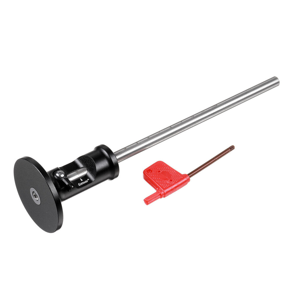 European-Style Micro Adjustable Wheel Marking Gauge for Woodworking - Precision Scriber Ruler Tool, Black