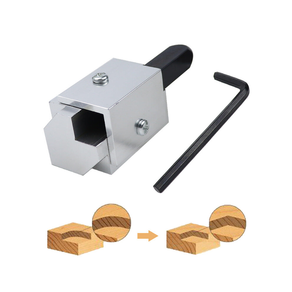 Corner Chisel for Woodworking - High Carbon Steel Hinge Tool for Square Recesses, 70x30x26mm