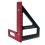 (Black) Multi-Functional Aluminum Woodworking Ruler - High Precision 0-76mm, Durable, Black/Red, Easy to Use Tool 13