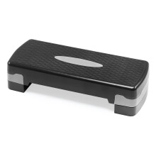 MantraRaj Aerobic Stepper Non Slip Yoga Step Board Fitness Stepper Adjustable 2 Step Level Gym Fitness Exercise Cardio Home Yoga