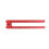 Adjustable Red Woodworking Compass - Multi-functional Tool for Circles, Measuring, and Marking - Durable Aluminum Alloy 8