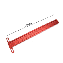 (20 inch) Aluminum Alloy T-Square Marking Ruler - 16"/20" for Accurate Scribing & Hole Positioning, Lightweight & Durable Tool