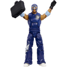Mattel WWE Rey Mysterio SummerSlam Elite Collection Action Figure Dominik Mysterio Build-A-Figure Parts Collectible Gift for Ages 8 Years Old & Up