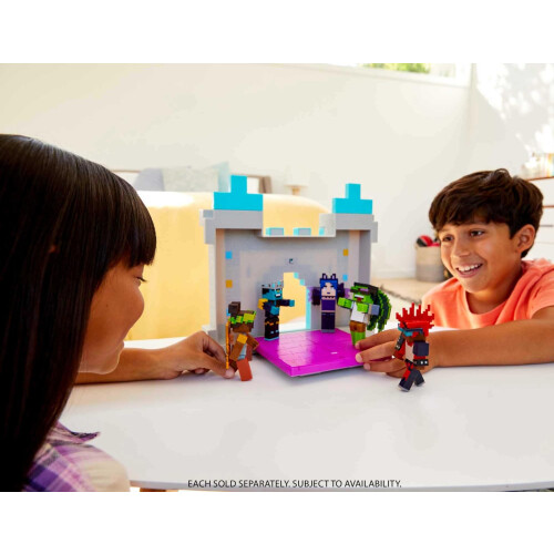 Mattel Mattel Minecraft Creator Series Playset Party Supremes Palace Toy With Lights Music & 3,25 polegadas Figura 1
