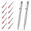 Tungsten Carbide Scriber Set - 2 Tools, 10 Replacement Tips, Magnetic, Durable Aluminium, Ergonomic Design, 15cm 1