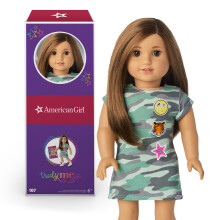 American Girl wirklich ich 18-Zoll-Puppe #107 mit braunen Augen braunes Haar licht zu mittler