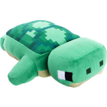 Muñeco de peluche de tortuga Minecraft de 12 pulgadas, figura coleccionable inspirada en el videojuego