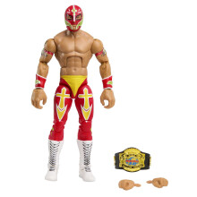 Mattel WWE Rey Mysterio Elite Collection Action Figura Deluxe Articulacin y detalle realista con accesorios icnicos de 6 pulgadas
